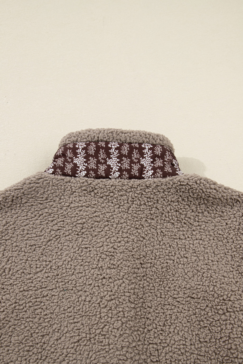 Goat Side Bows Sherpa Fleece Vest