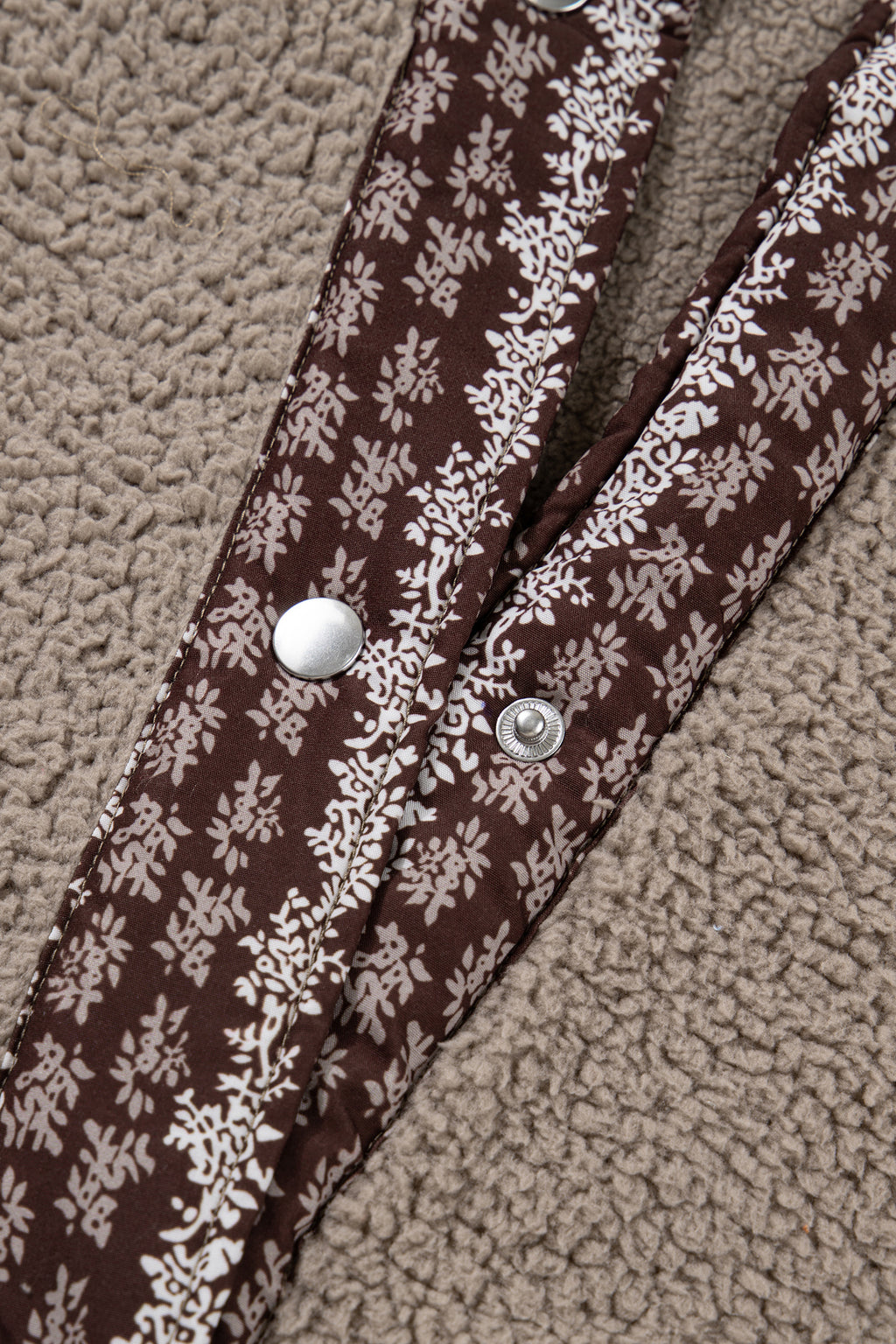 Goat Side Bows Sherpa Fleece Vest