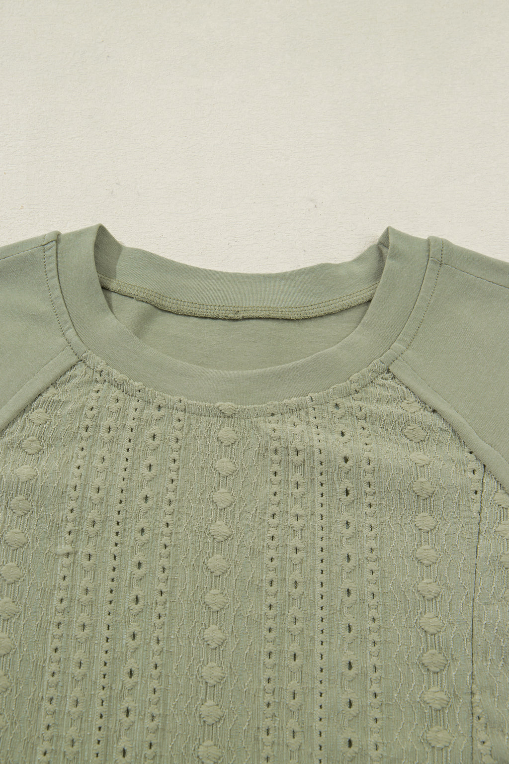Laurel Green Jacquard Frilled Ruffled Long Sleeve Mini Dress